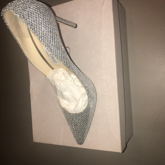 Jimmy Choo Silver Esme - Picture 3 of 4